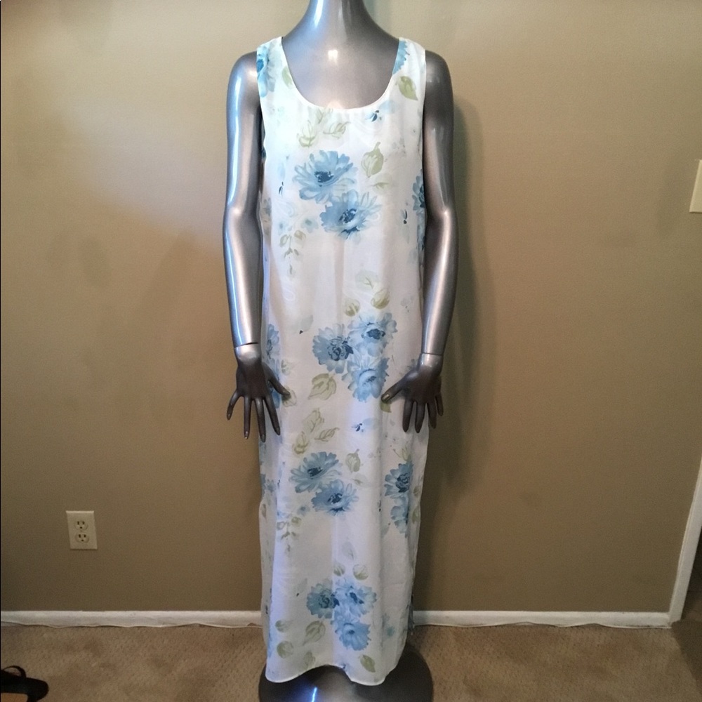 Studio Ease floral paisley reversible maxi dress